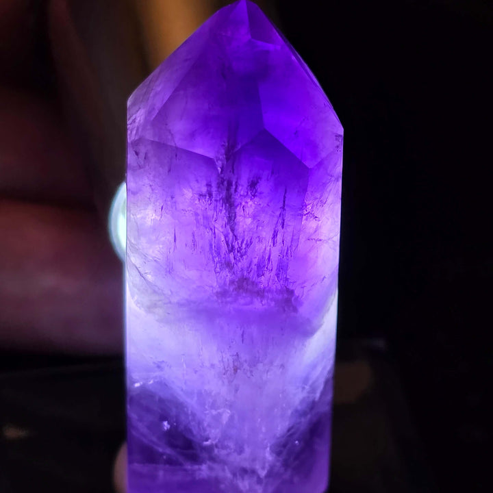 Chevron Amethyst Small Point