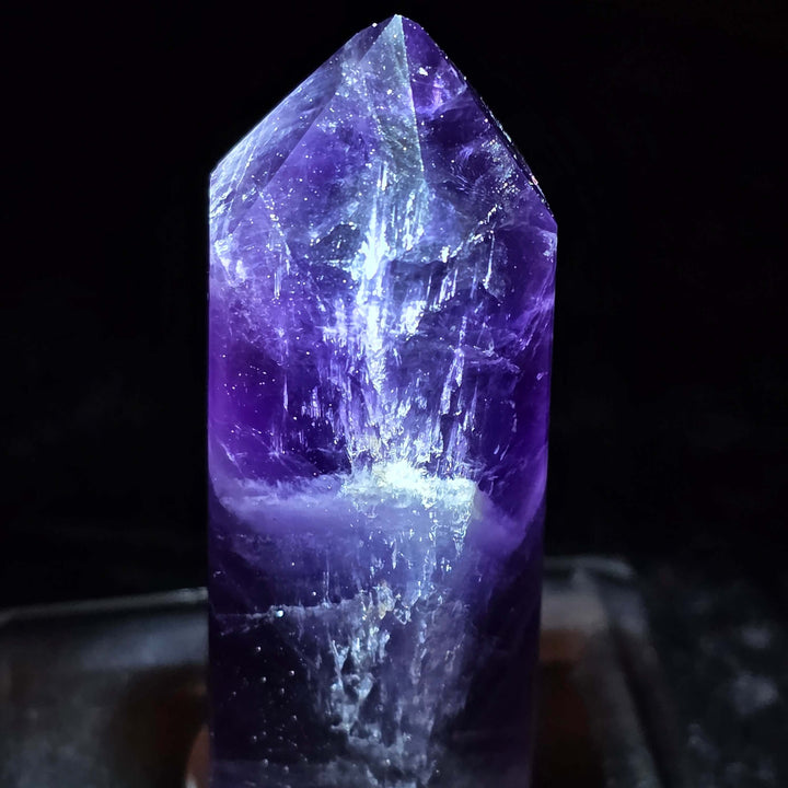 Chevron Amethyst Small Point