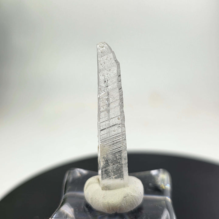 Nifontovite specimen - Rey y Reina Mine Charcas Mexico displayed on a clear base with a white background.