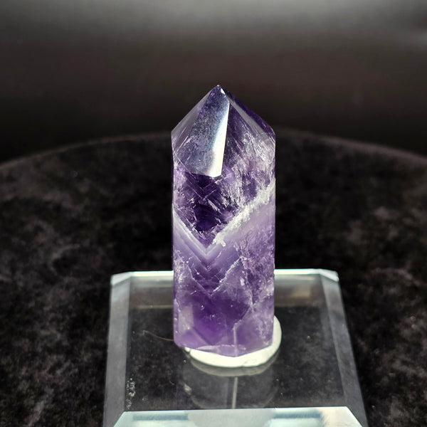 Chevron Amethyst Small Point