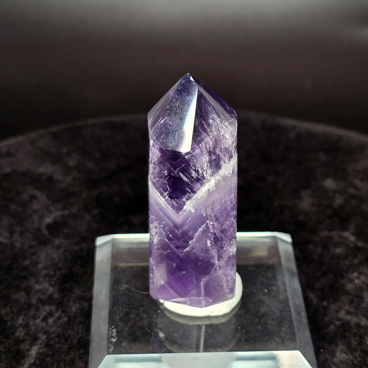 Chevron Amethyst Small Point