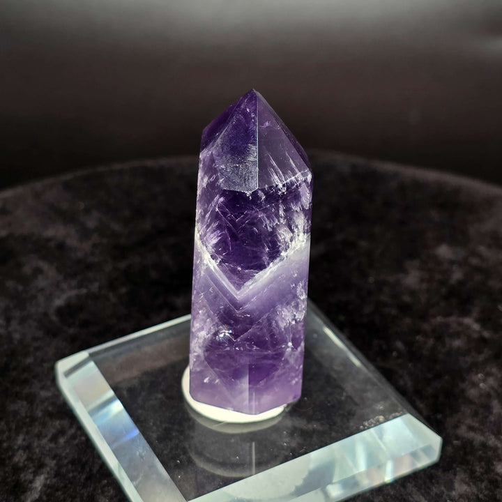 Chevron Amethyst Small Point