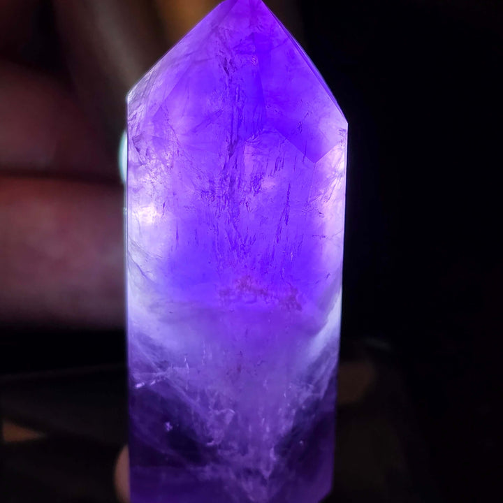 Chevron Amethyst Small Point