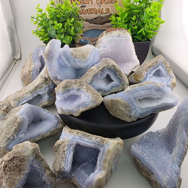 Blue Lace Agate (Chalcedony) Batch 1