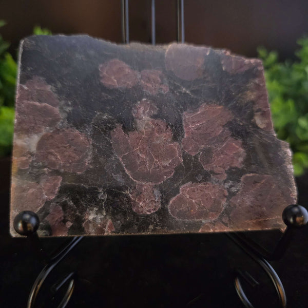 Garnet Tourmaline Slab / Slice