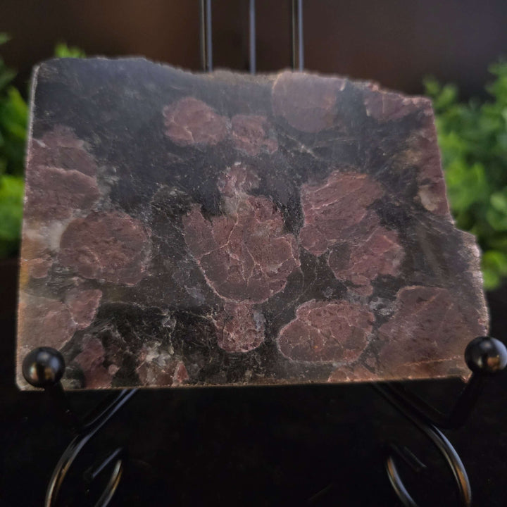 Garnet Tourmaline Slab / Slice