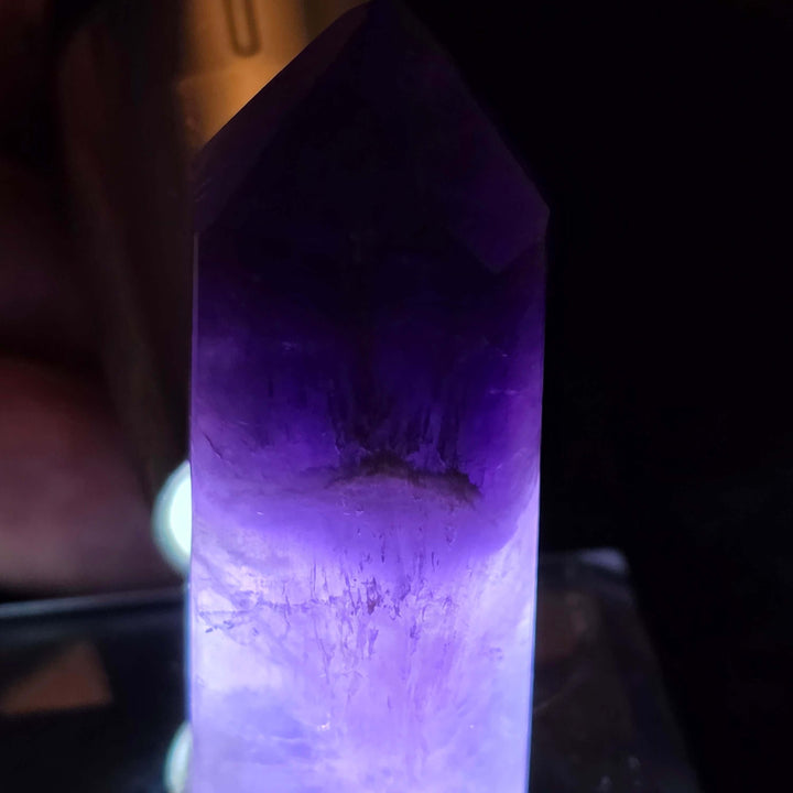 Chevron Amethyst Small Point