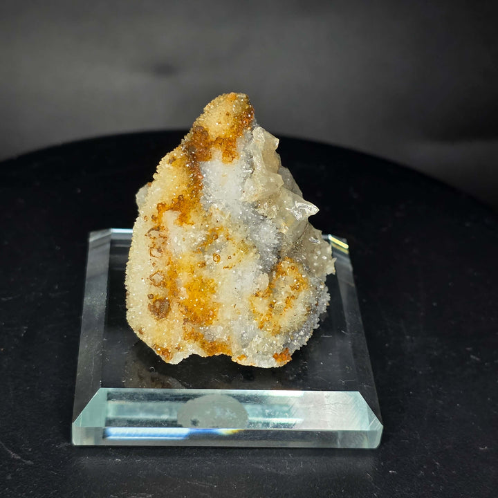 Calcite Specimen w/ Glass display stand - Guerrero, Mexico