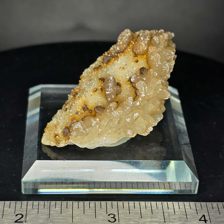 Calcite Specimen w/ Glass display stand - Guerrero, Mexico