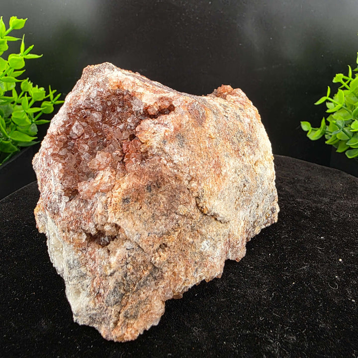 Red Hematoid Quartz Specimen from Mexico