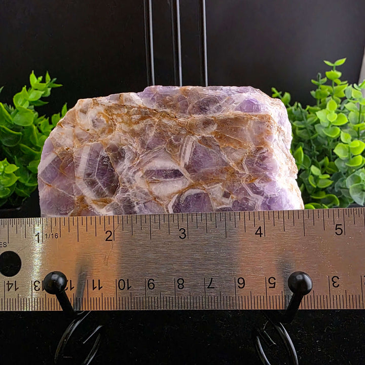 Chevron Dream Amethyst Slab /Slice