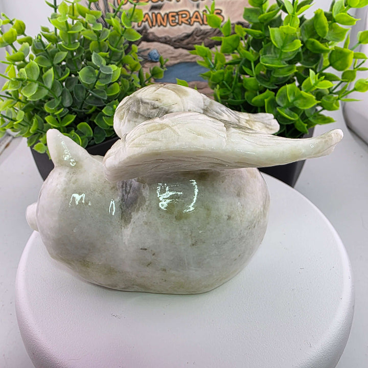 Carving - Angel Cat with Wings