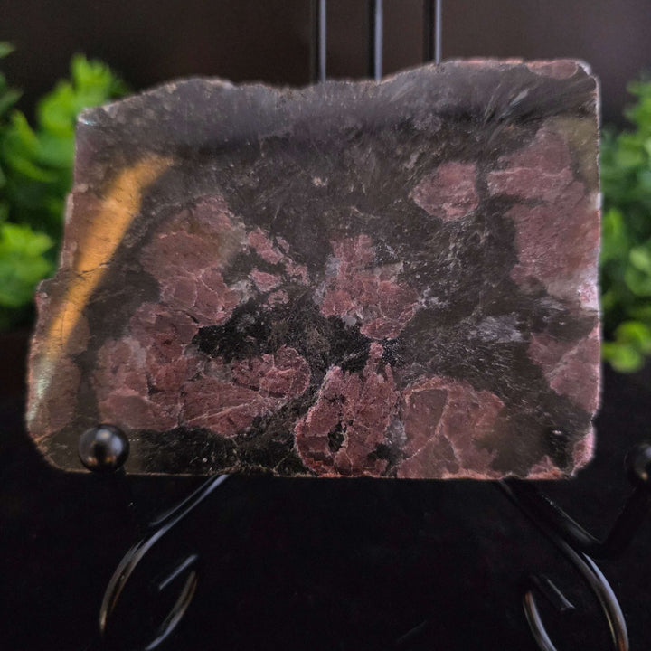 Garnet Tourmaline Slab / Slice