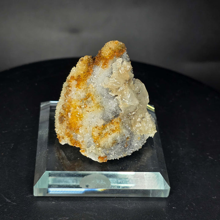 Calcite Specimen w/ Glass display stand - Guerrero, Mexico