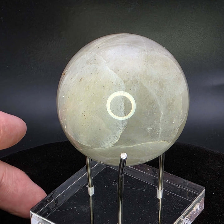 Moonstone Sphere (a) - 54mm
