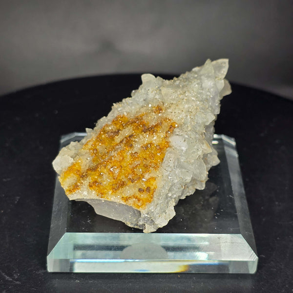 Calcite Specimen w/ Glass display stand - Guerrero, Mexico