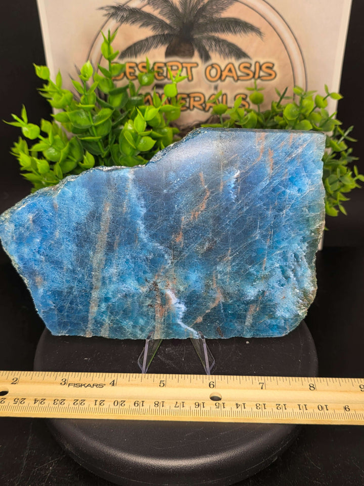 Blue Apatite Slab
