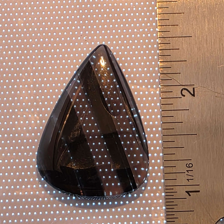 Midnight Lace Obsidian Cabochons