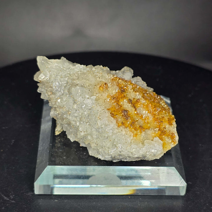 Calcite Specimen w/ Glass display stand - Guerrero, Mexico