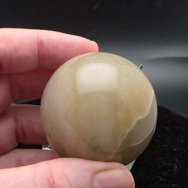 Moonstone Sphere (b) - 54mm