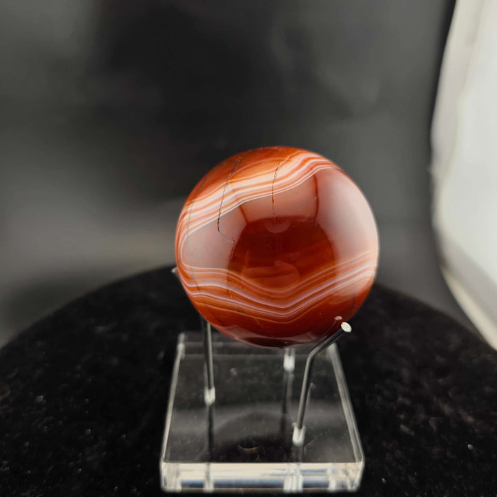 Polished Sard Sphere -56mm