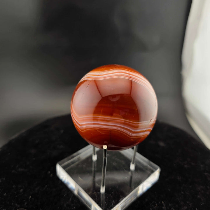 Polished Sard Sphere -56mm