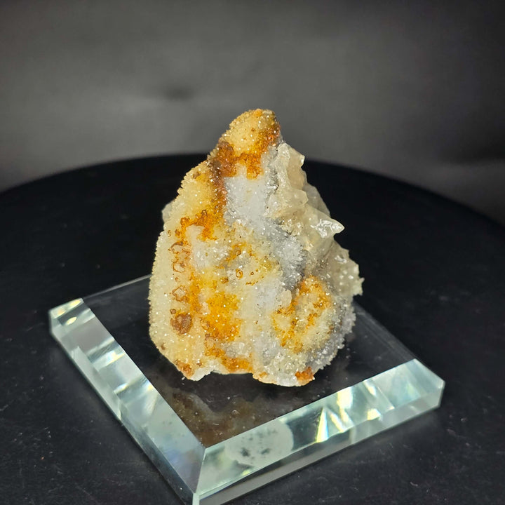 Calcite Specimen w/ Glass display stand - Guerrero, Mexico